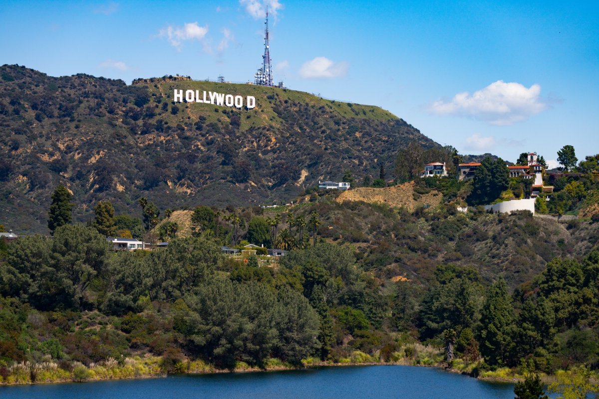 Hollywood California Sign Movie Studios