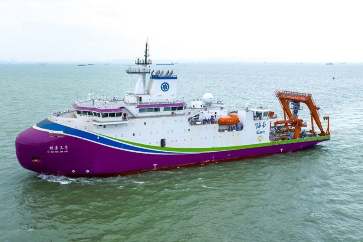 China's Tan Suo San Hao Research Ship