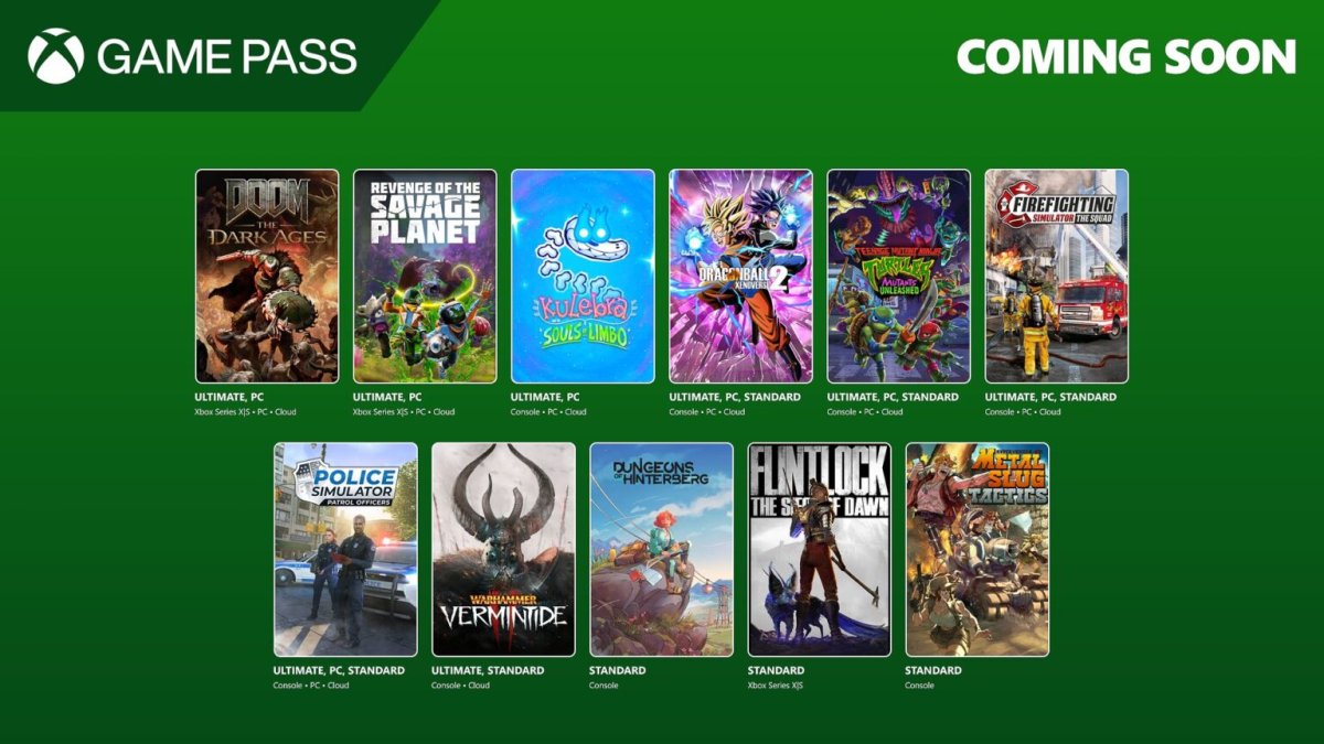 Xbox Game Pass May 2025 Wave 1