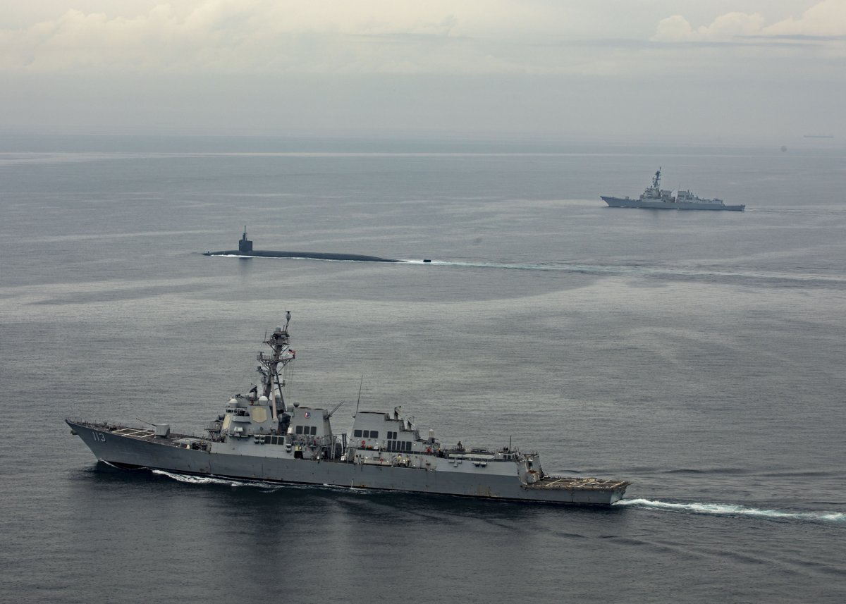 U.S. Ballistic Missile Submarine USS Kentucky