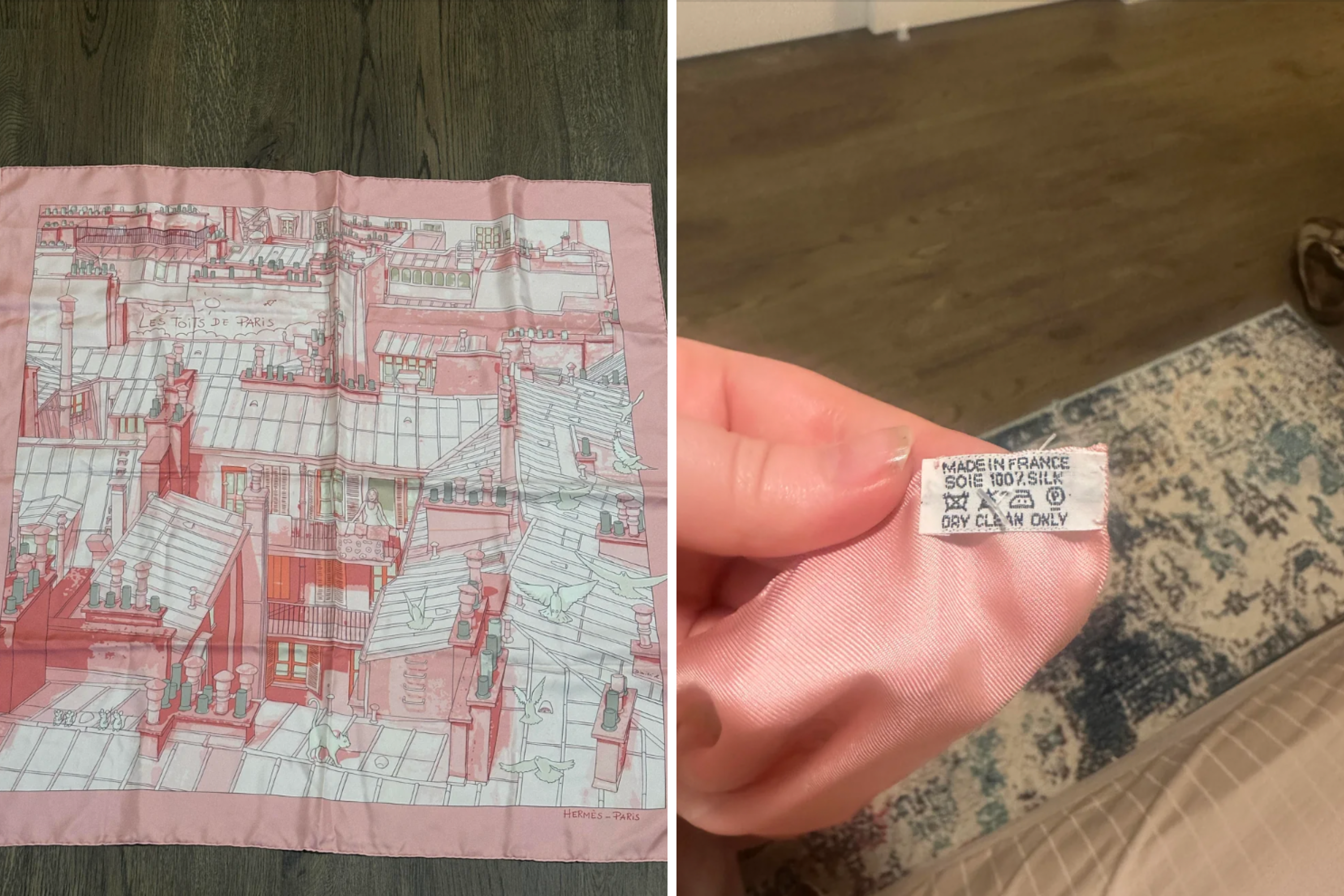 Thrifter Checks Out Free Pile, Then Finds the Grail of Hermès Silk Scarfs