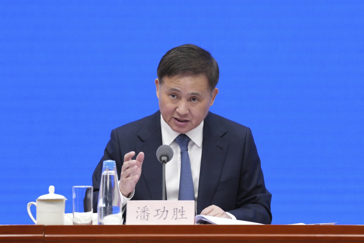 People's Bank of China Governor Pan Gonsheng