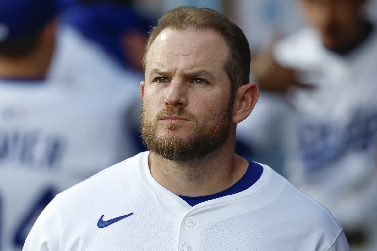 Los Angeles Dodgers third baseman Max Muncy