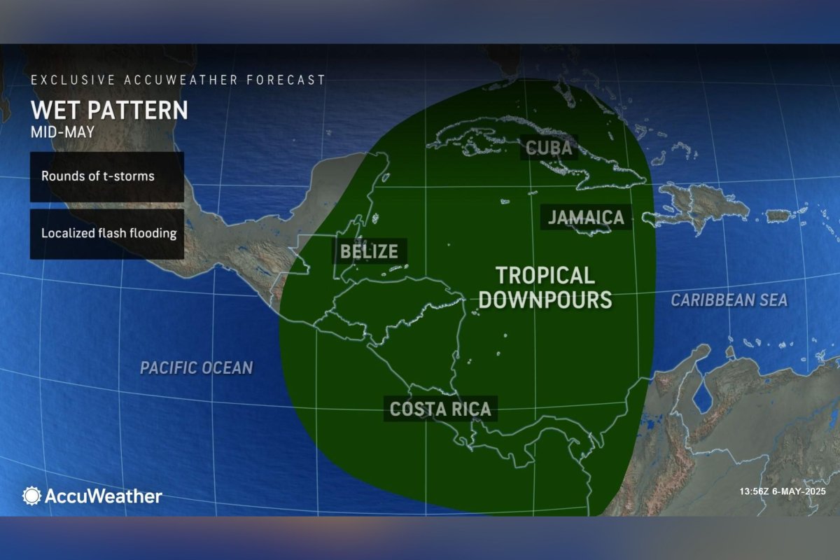Wet pattern map