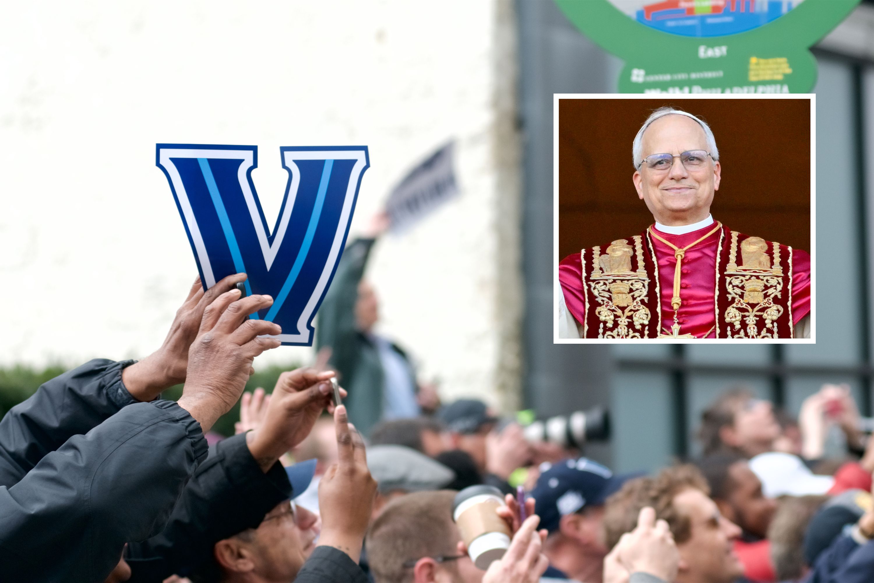 A Shocked Villanova Celebrates One of Its Own in New Pope