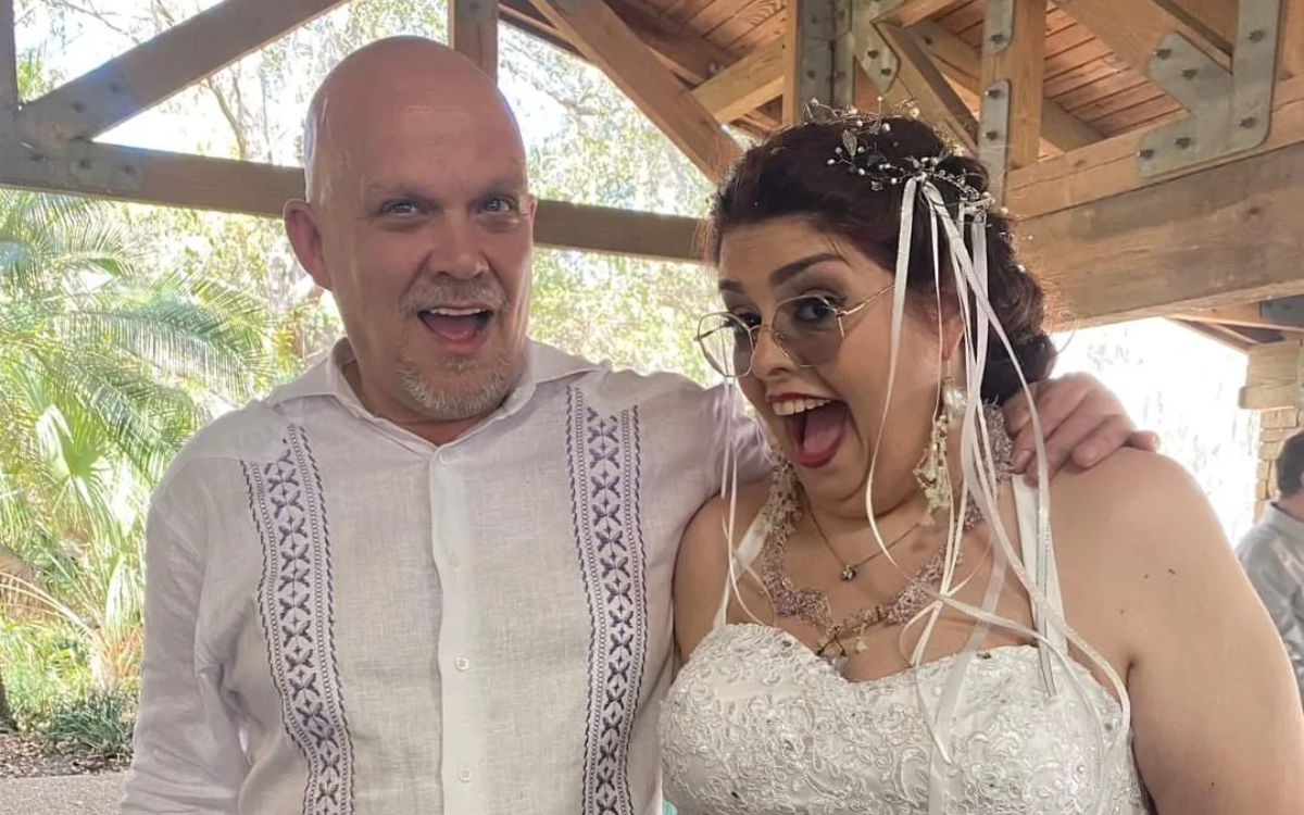 Chuck and Aimee Snyder are now married.