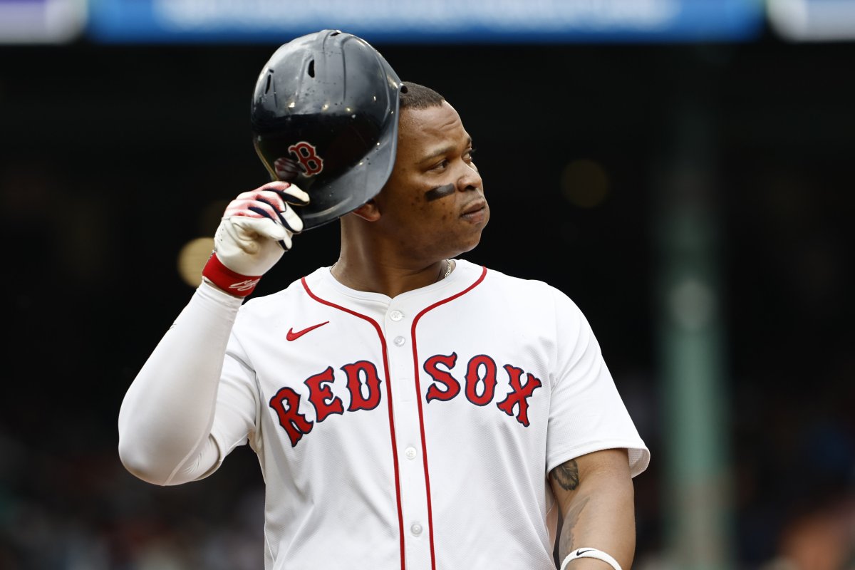 Boston Red Sox designated hitter Rafael Devers