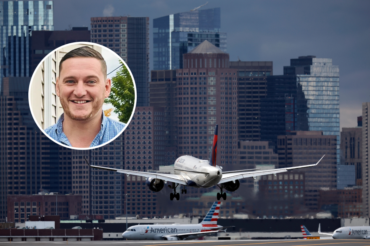 Fabian and Logan Airport
