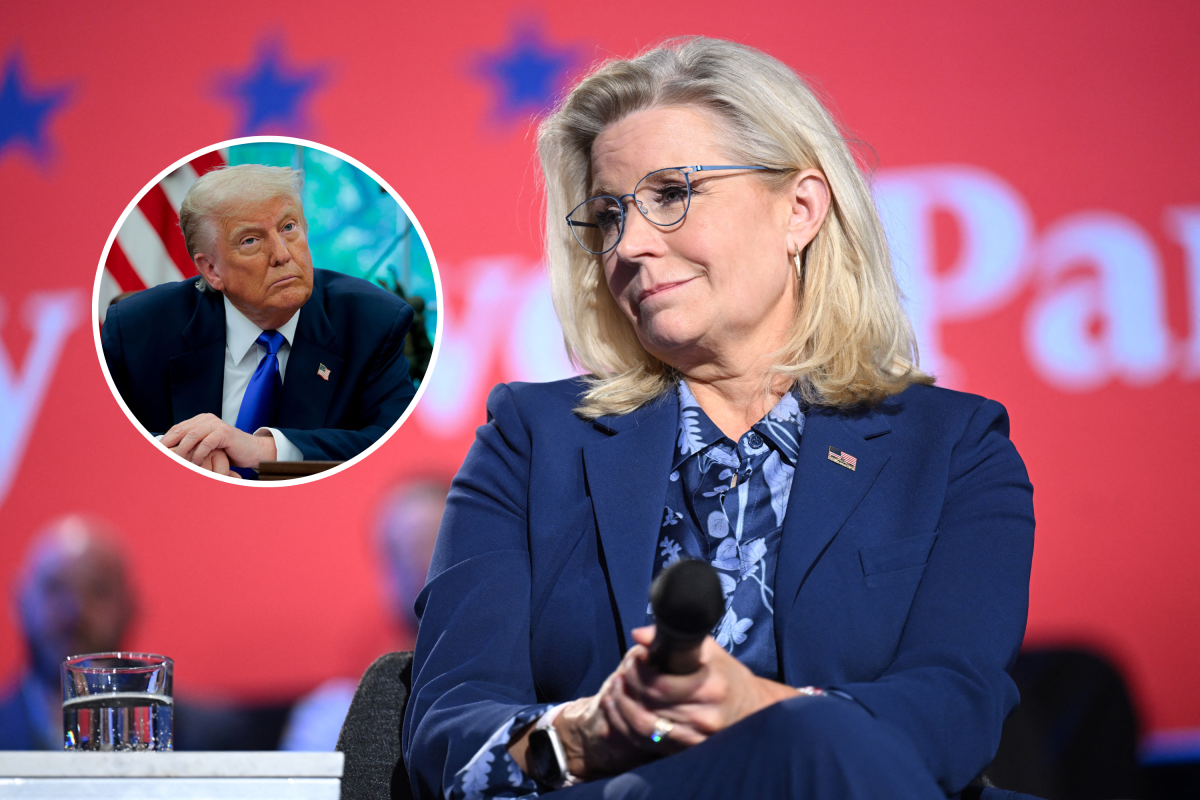 Liz Cheney and Trump