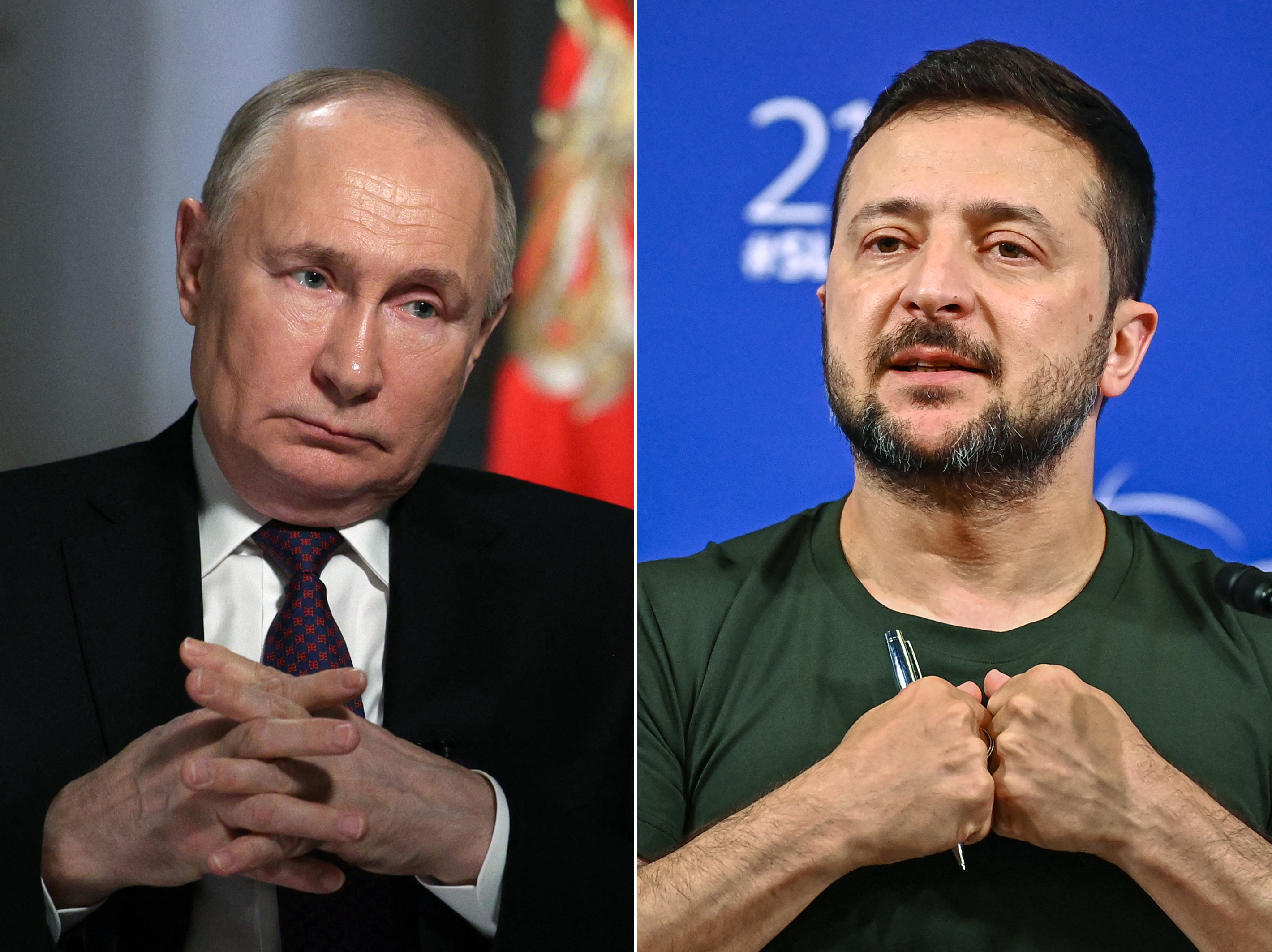 Putin Answers Zelenskys Ceasefire Proposal With Drone Attack