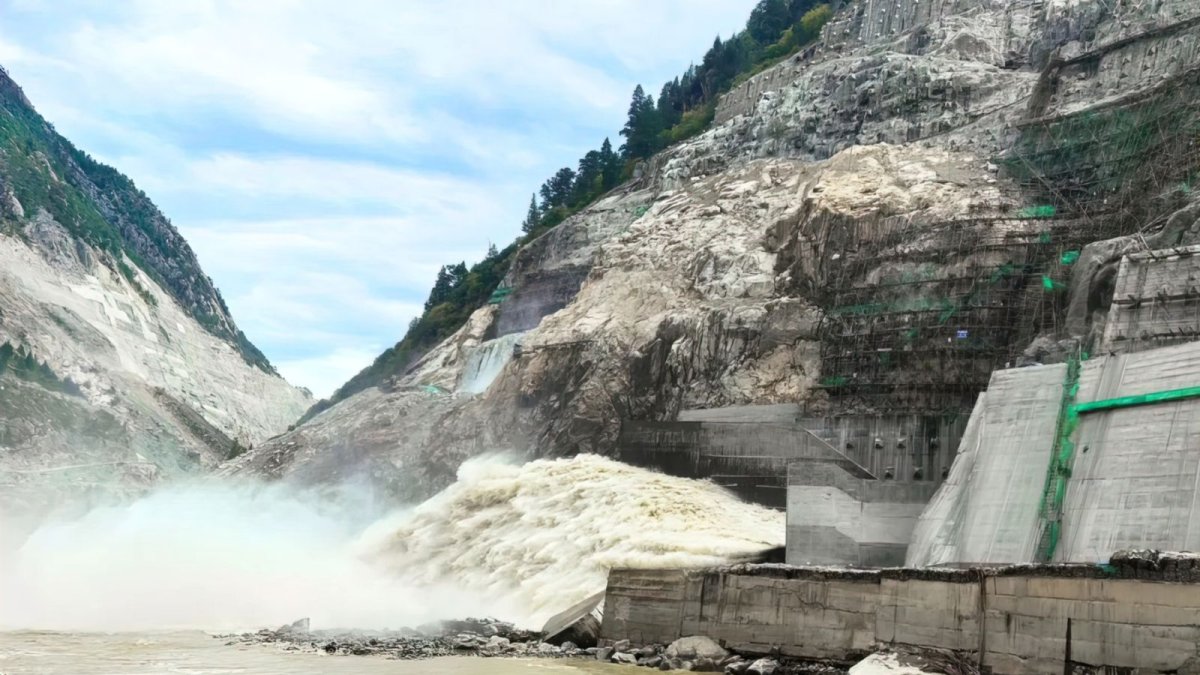 Shuangjiangkou Hydropower Station