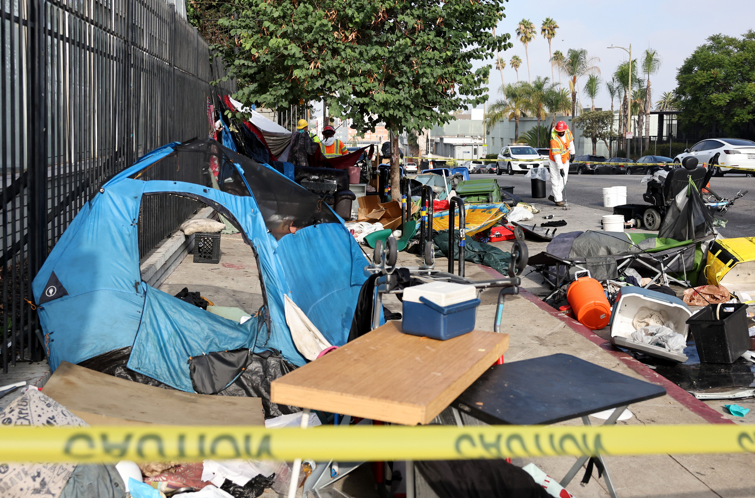Gavin Newsom moves to clear California's homeless encampments