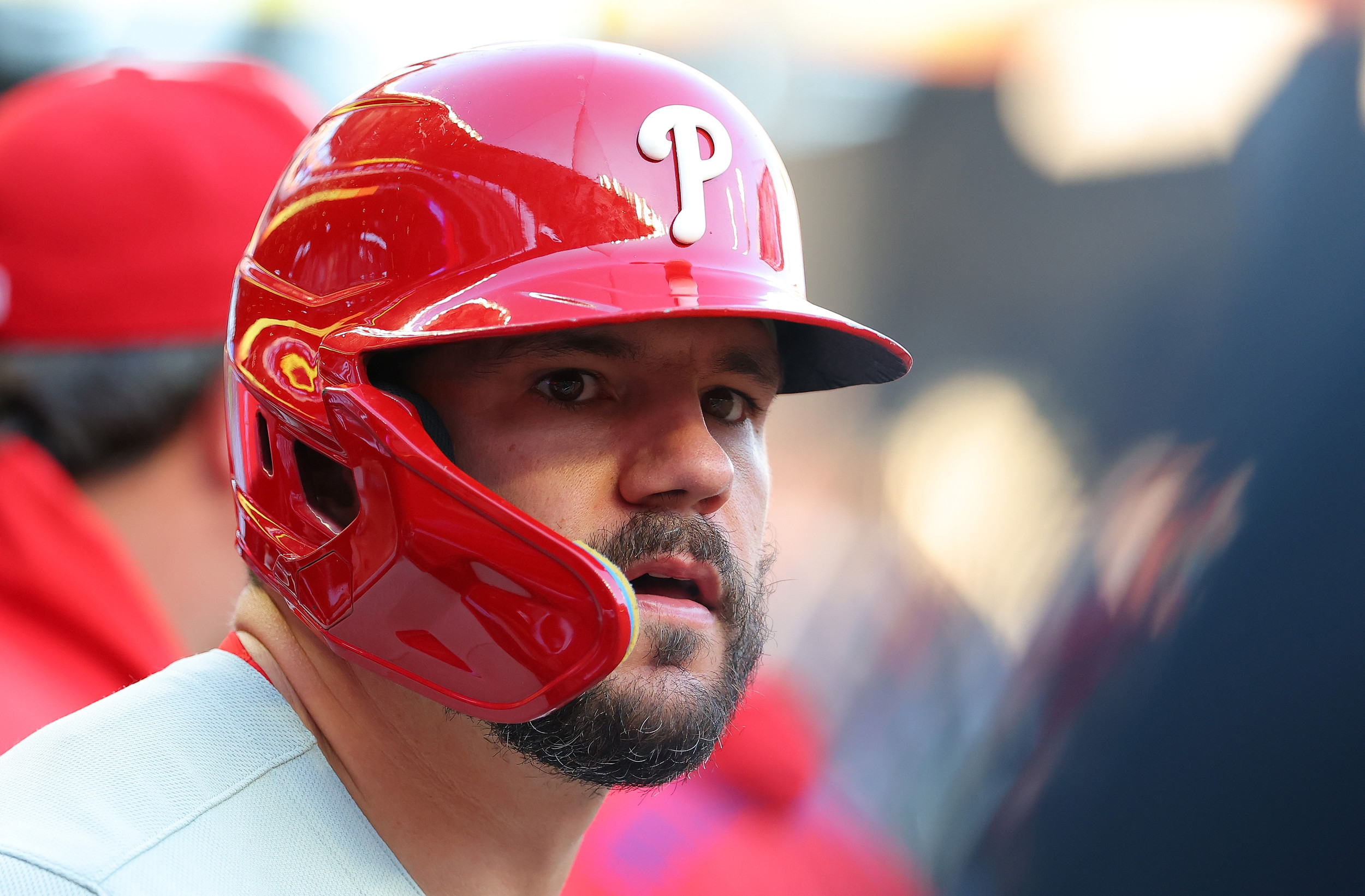 Phillies Kyle Schwarber Offers 2-Word Response on Testing Free Agency