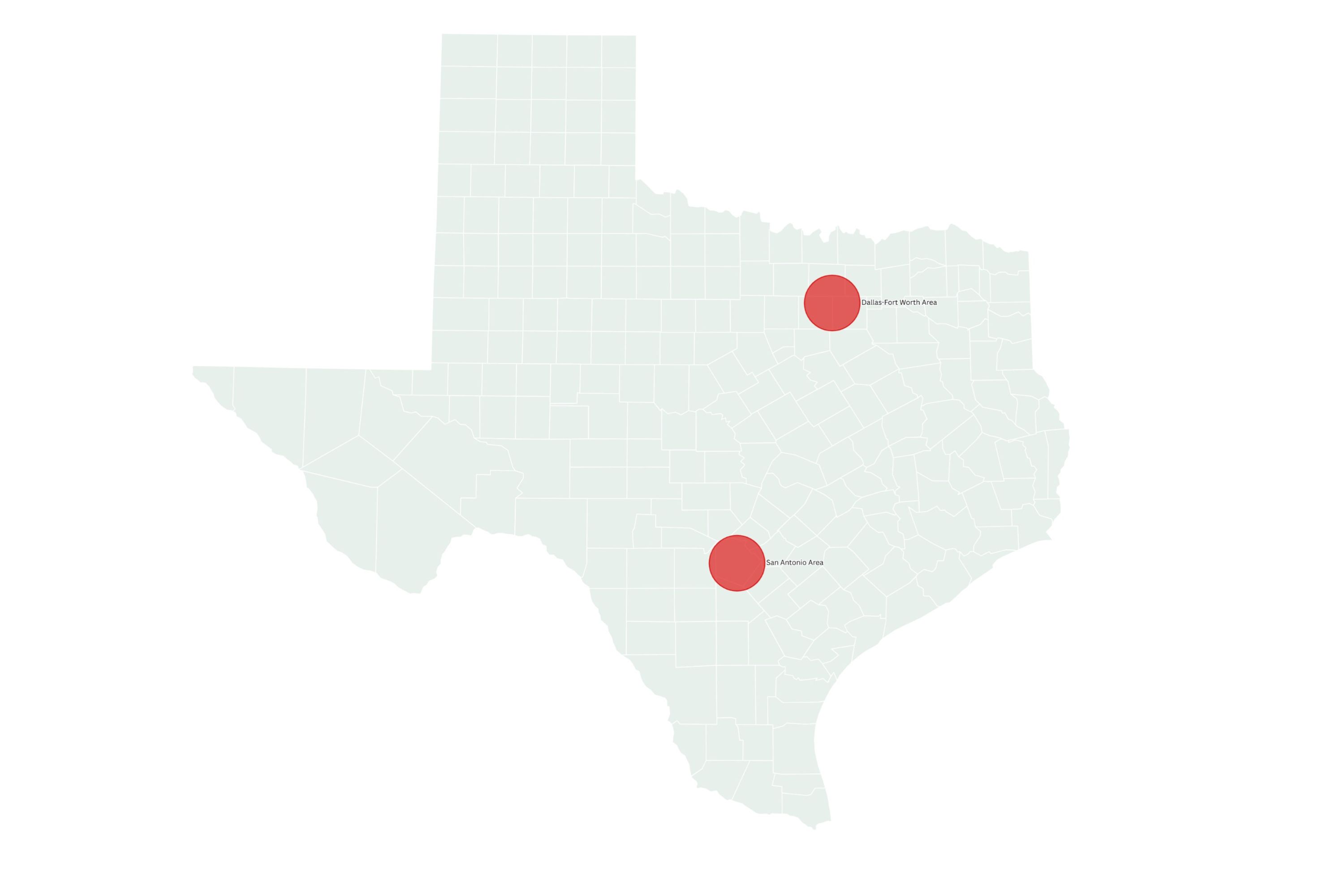 Millions across two major Texas areas told to avoid drive-thru lanes