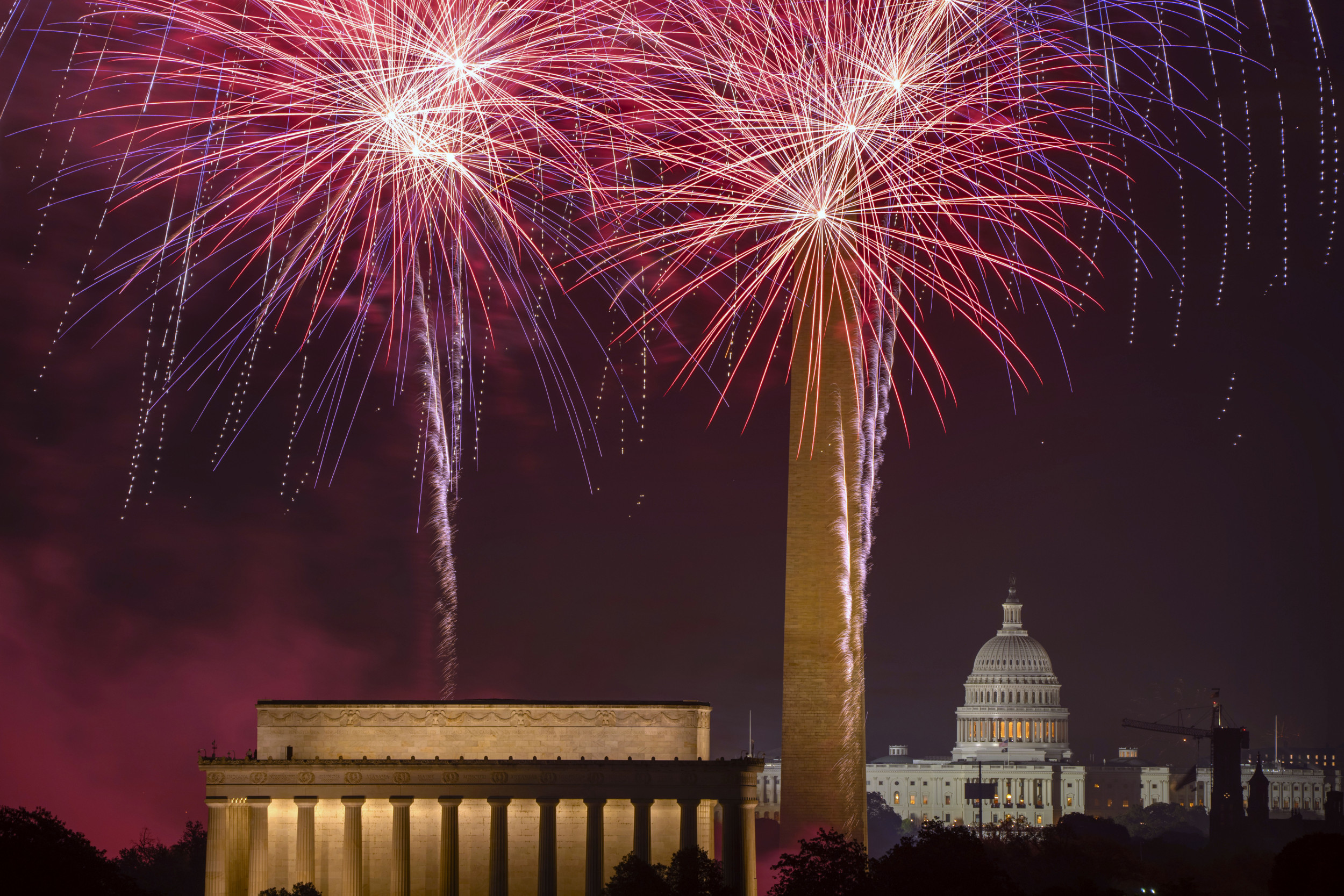 Fireworks Bill Passes in Boost to Trumps Big US Party