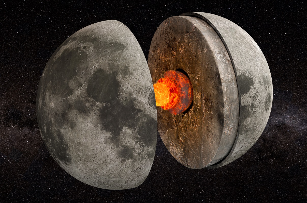 NASA Maps Reveal Moon's Asymmetrical Interior