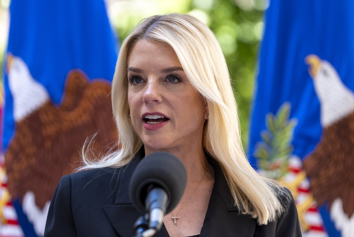 Pam Bondi Sold Over $1M in Shares the Same Day Trump Tariffs Were Announced - Newsweek
