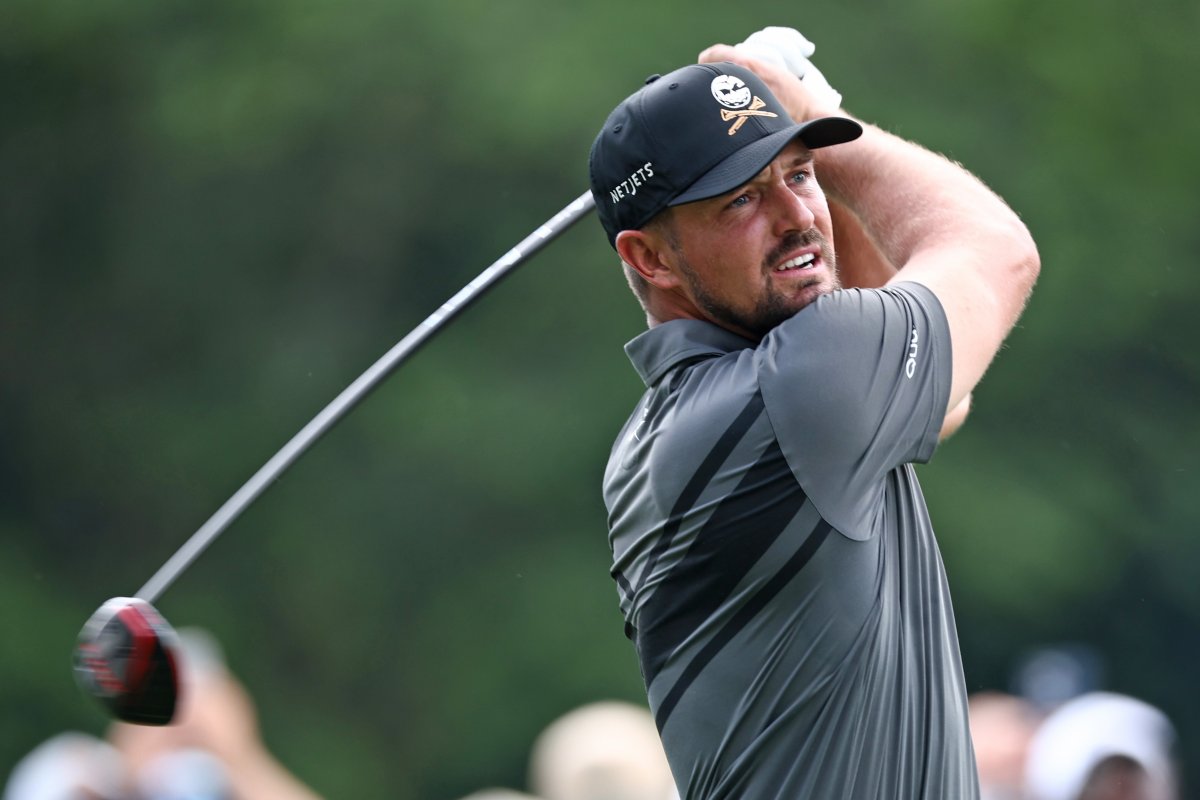 Bryson DeChambeau Has Shot Taken at Him, LIV Golf at PGA Championship -  Newsweek