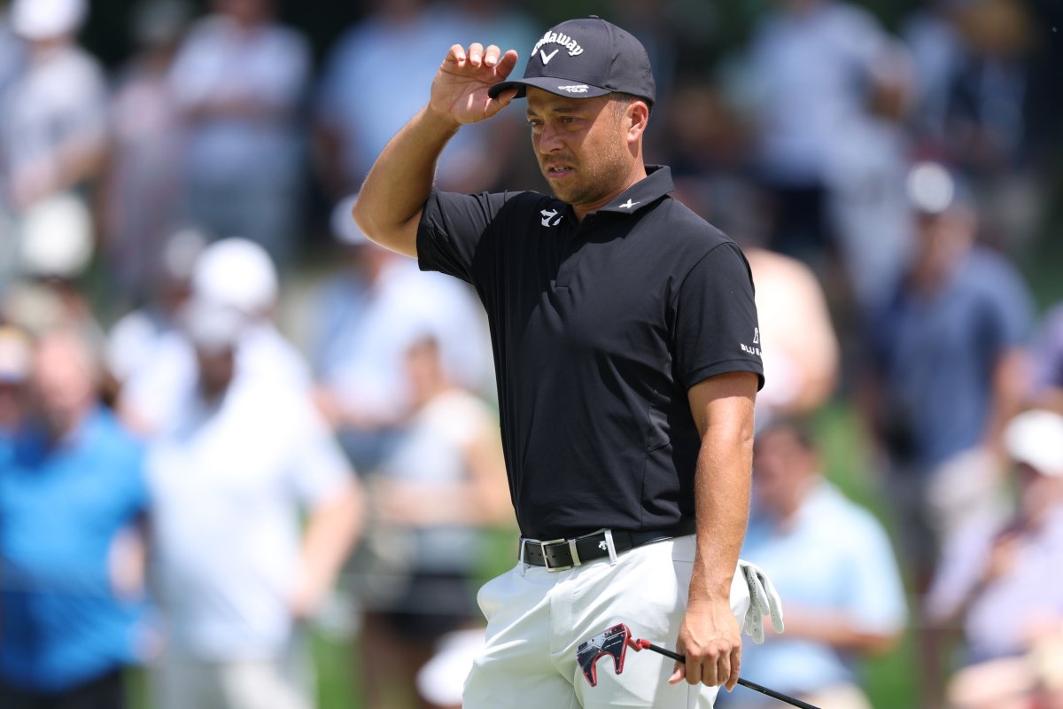 Xander Schauffele PGA Championship mudball