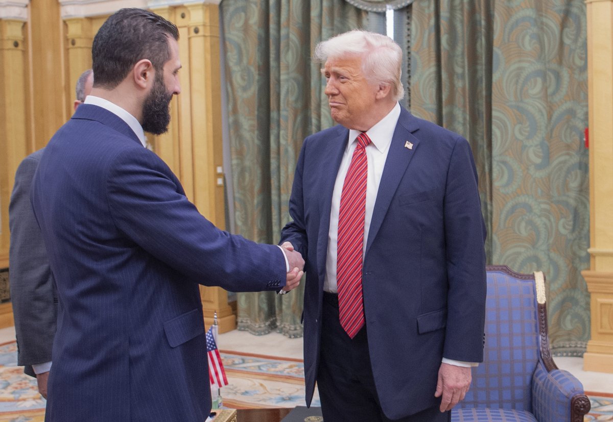 Trump and Sharaa