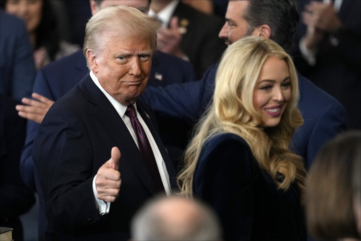 Tiffany Trump Donald Trump Responds to Daughter Tiffany Giving Birth - Newsweek