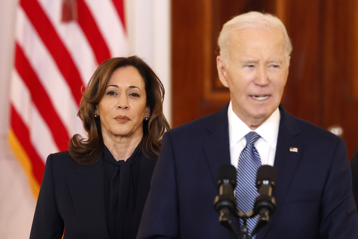 Kamala Harris and Joe Biden