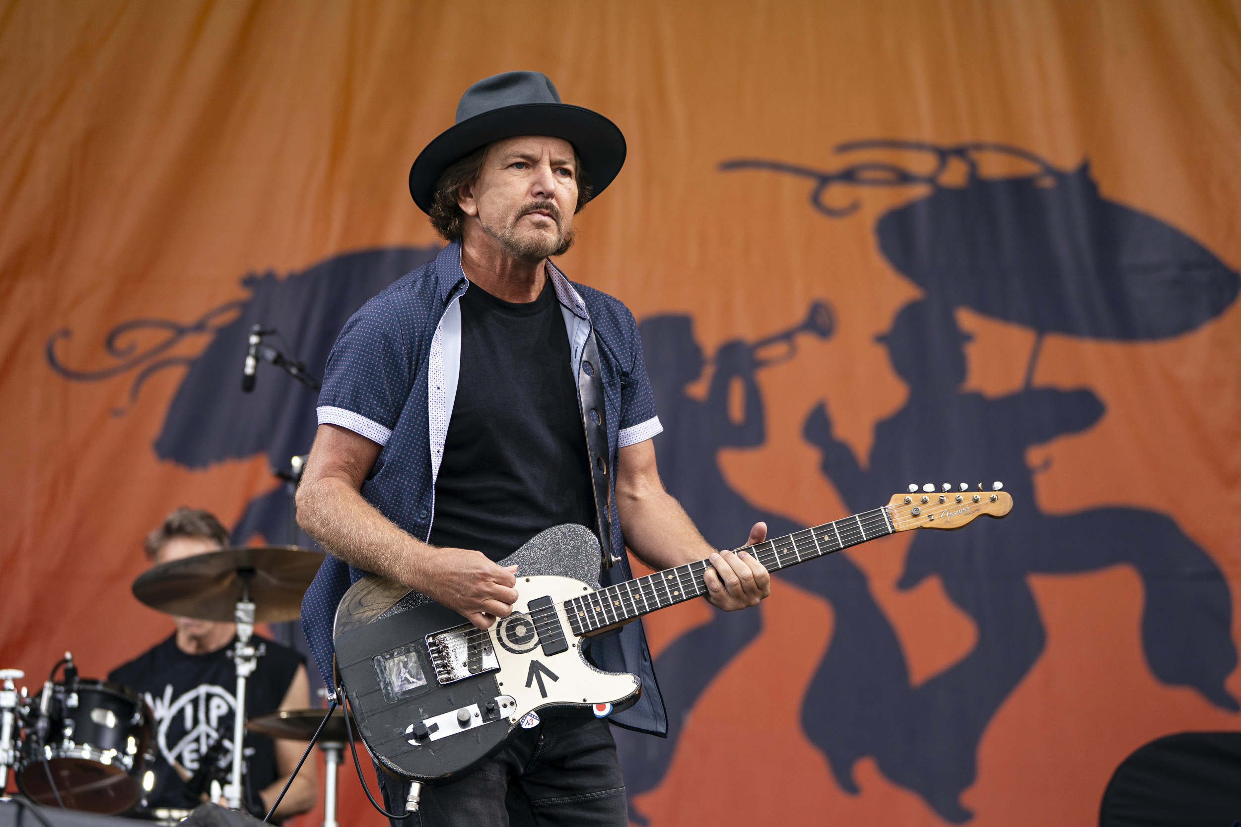 Eddie Vedder trashes Donald Trump amid president's Bruce Springsteen feud