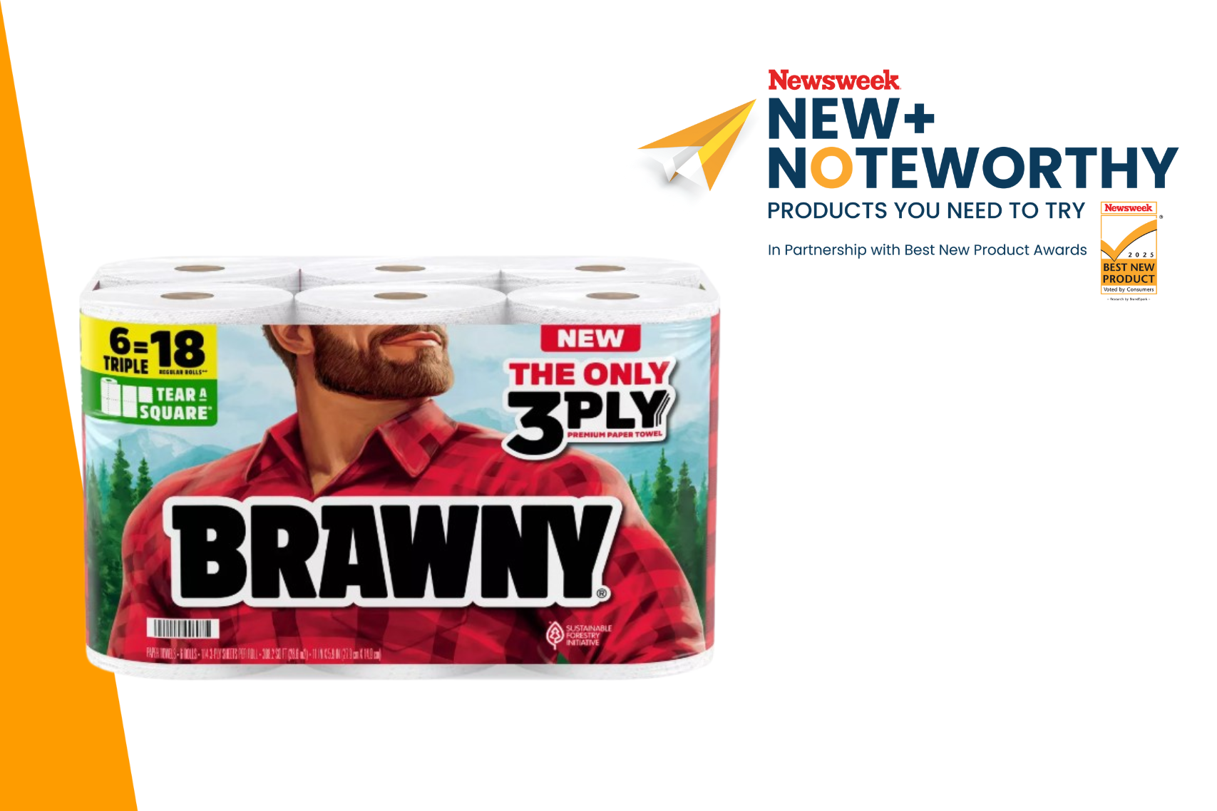 Brawny 3-Ply Paper Towels