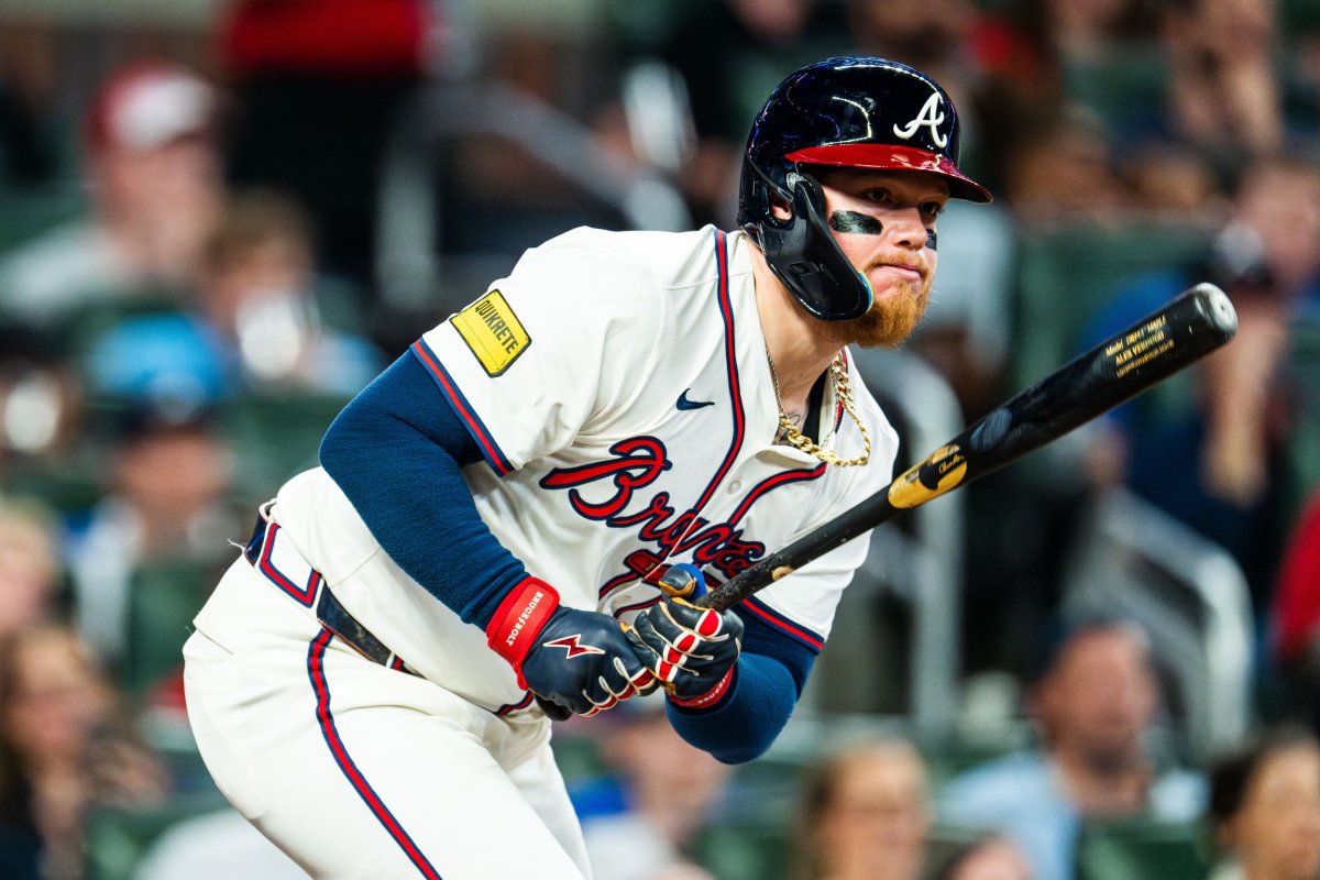 Atlanta Braves outfielder Alex Verdugo.