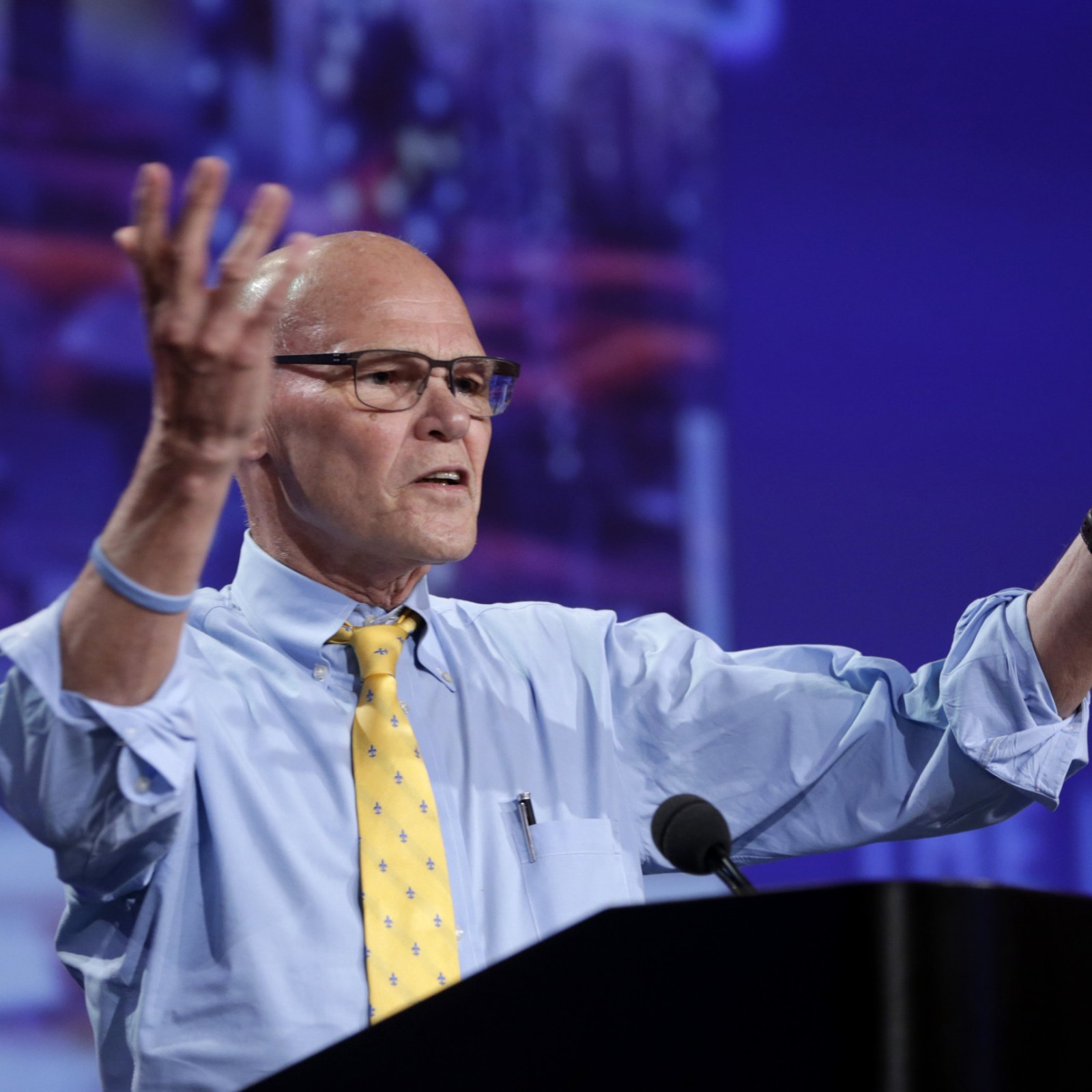 James Carville Says He'll Back AOC If She Wins 2028 Democratic Nomination - Newsweek