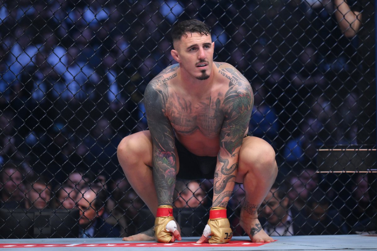 UFC fighter Tom Aspinall
