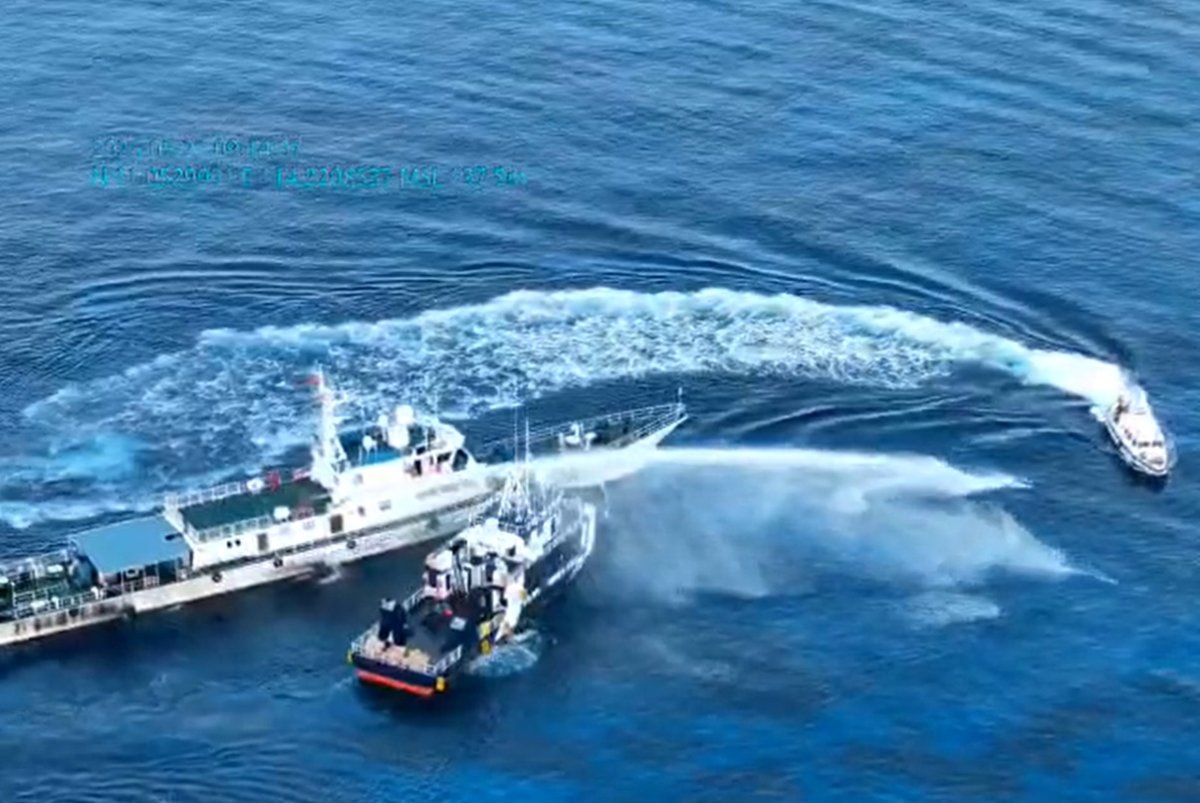 Chinese Coast Guard Confronts BFAR Vessel
