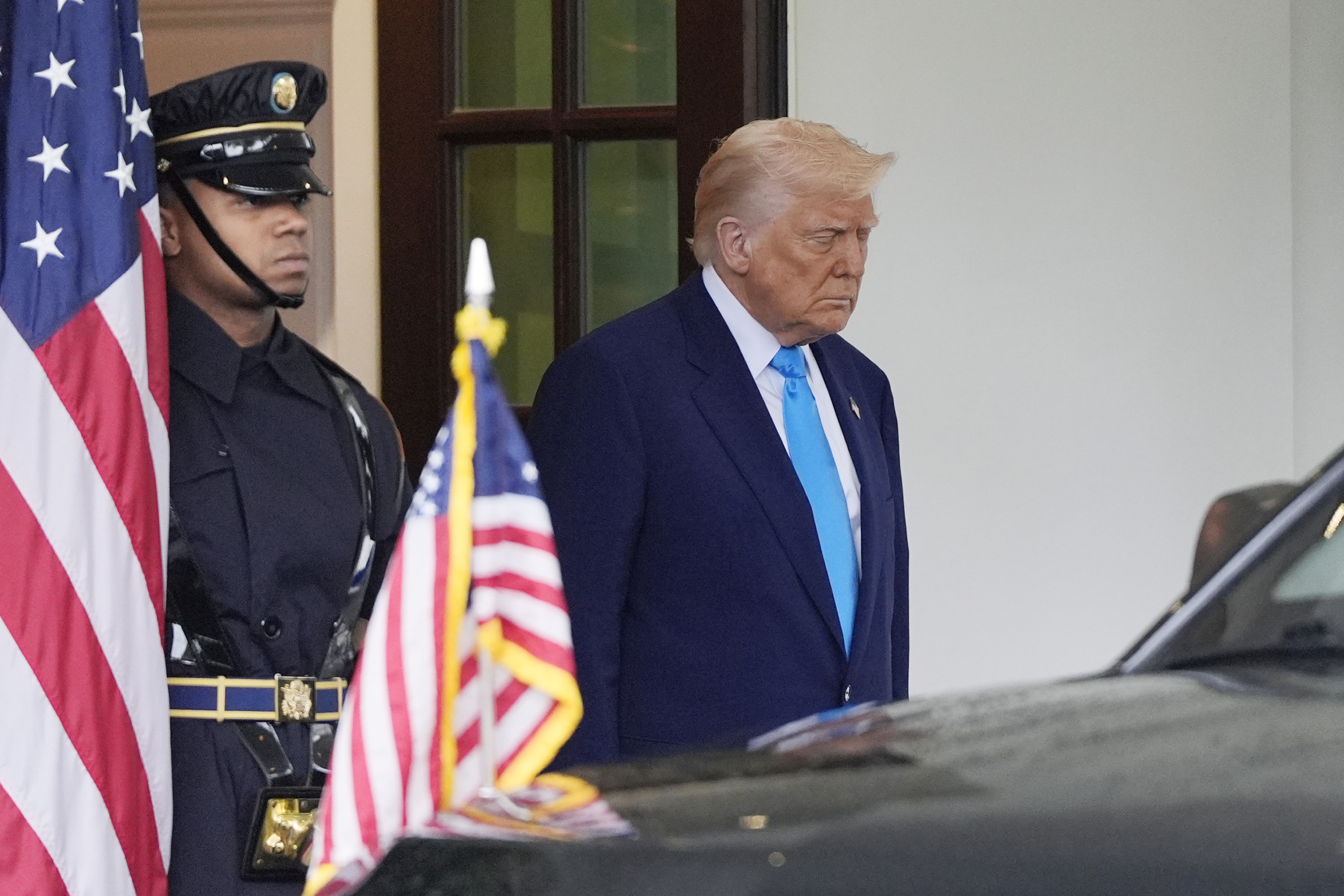 Donald Trump's approval rating showing mixed signals