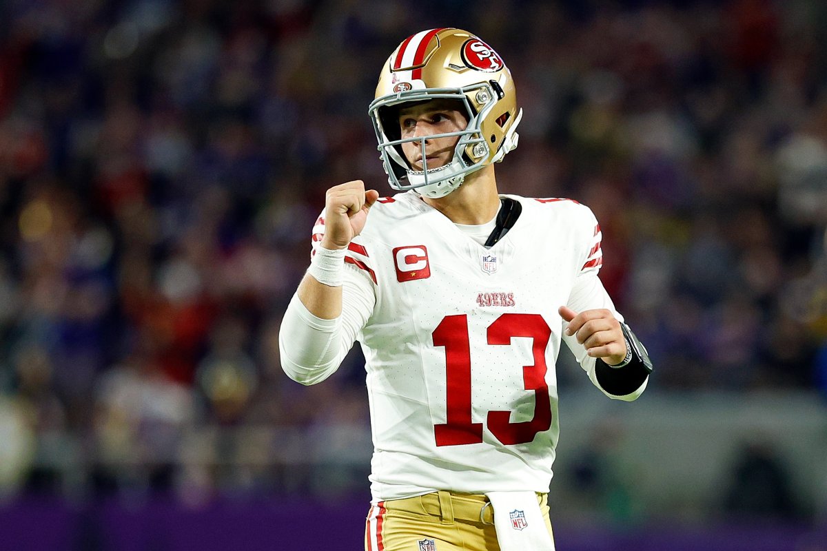 San Francisco 49ers Brock Purdy