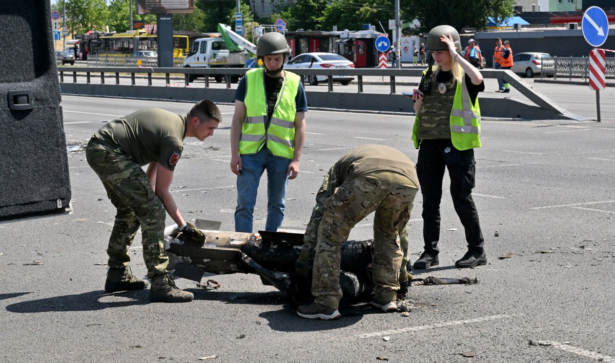 Kyiv Russian missile