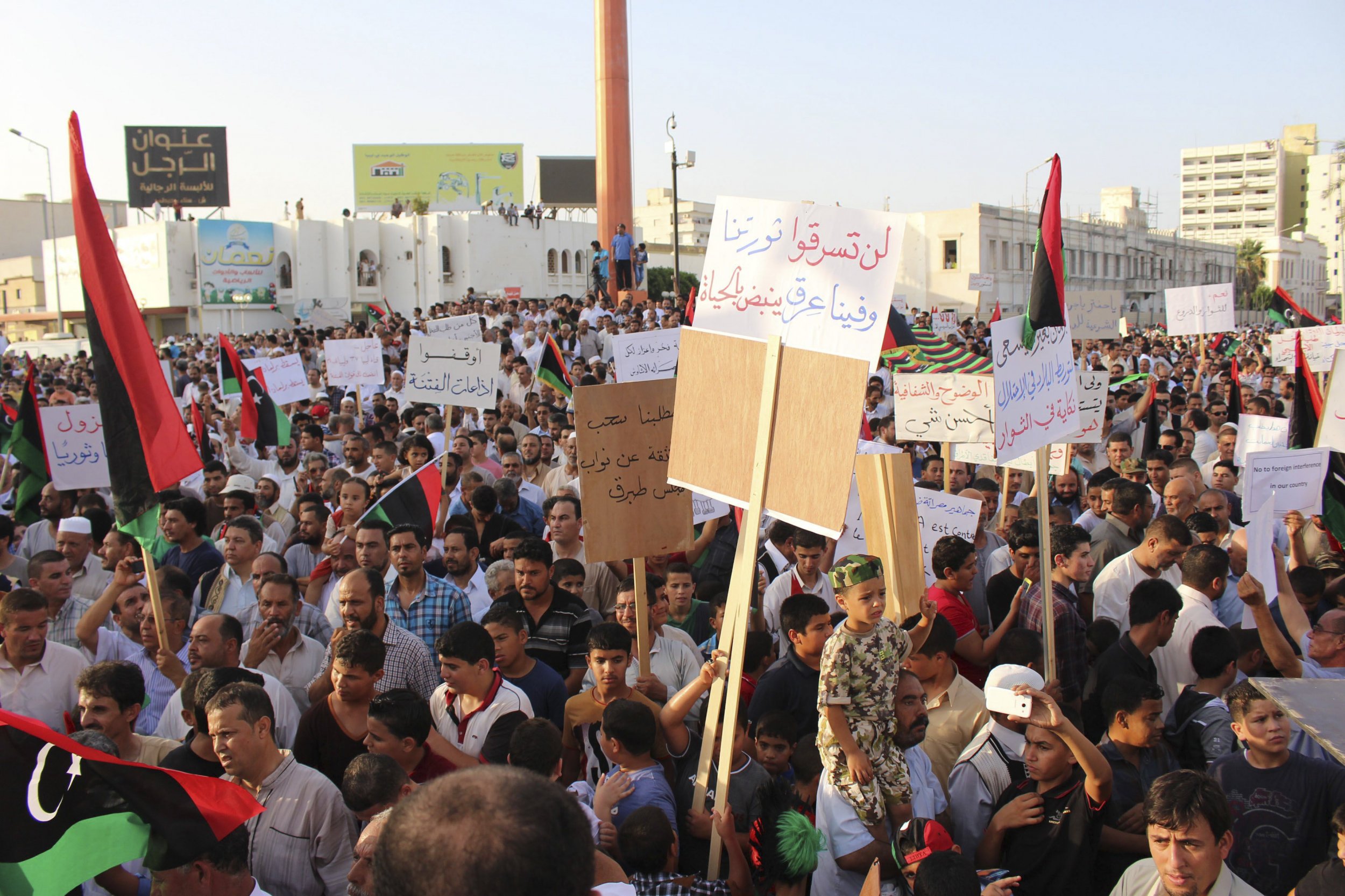 Protest libya