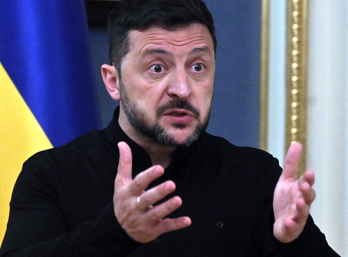 Ukrainian President Volodymyr Zelensky