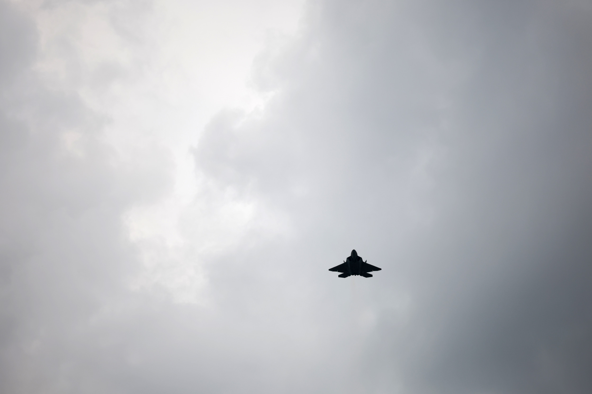 US Air Force Conducts Historic Bomber Flyover Miami Memorial Day