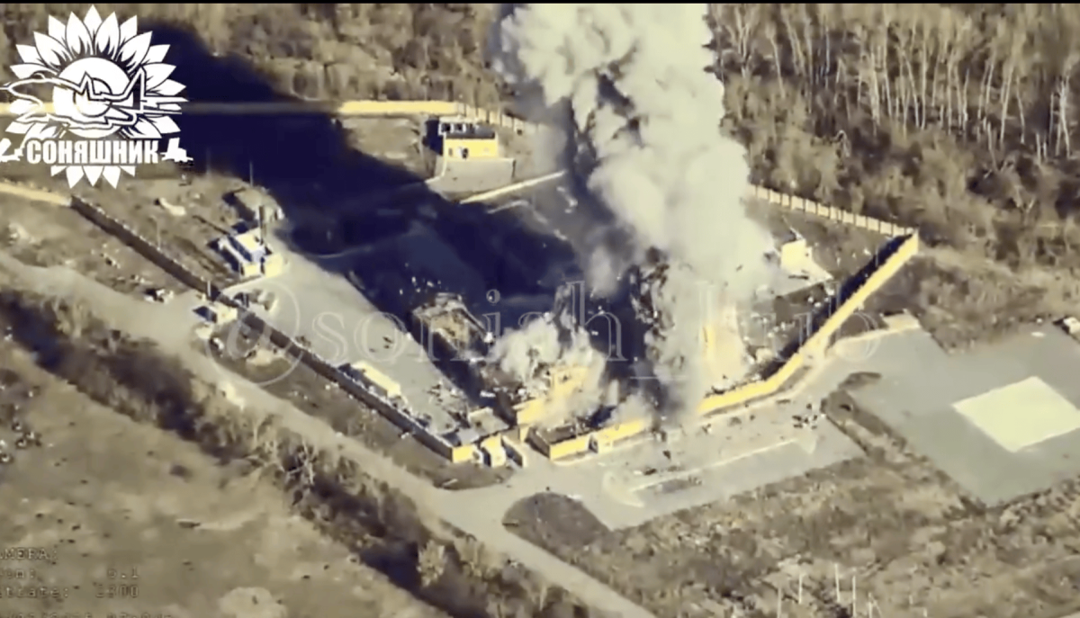 Ukrainian fighter jets in Belgorod