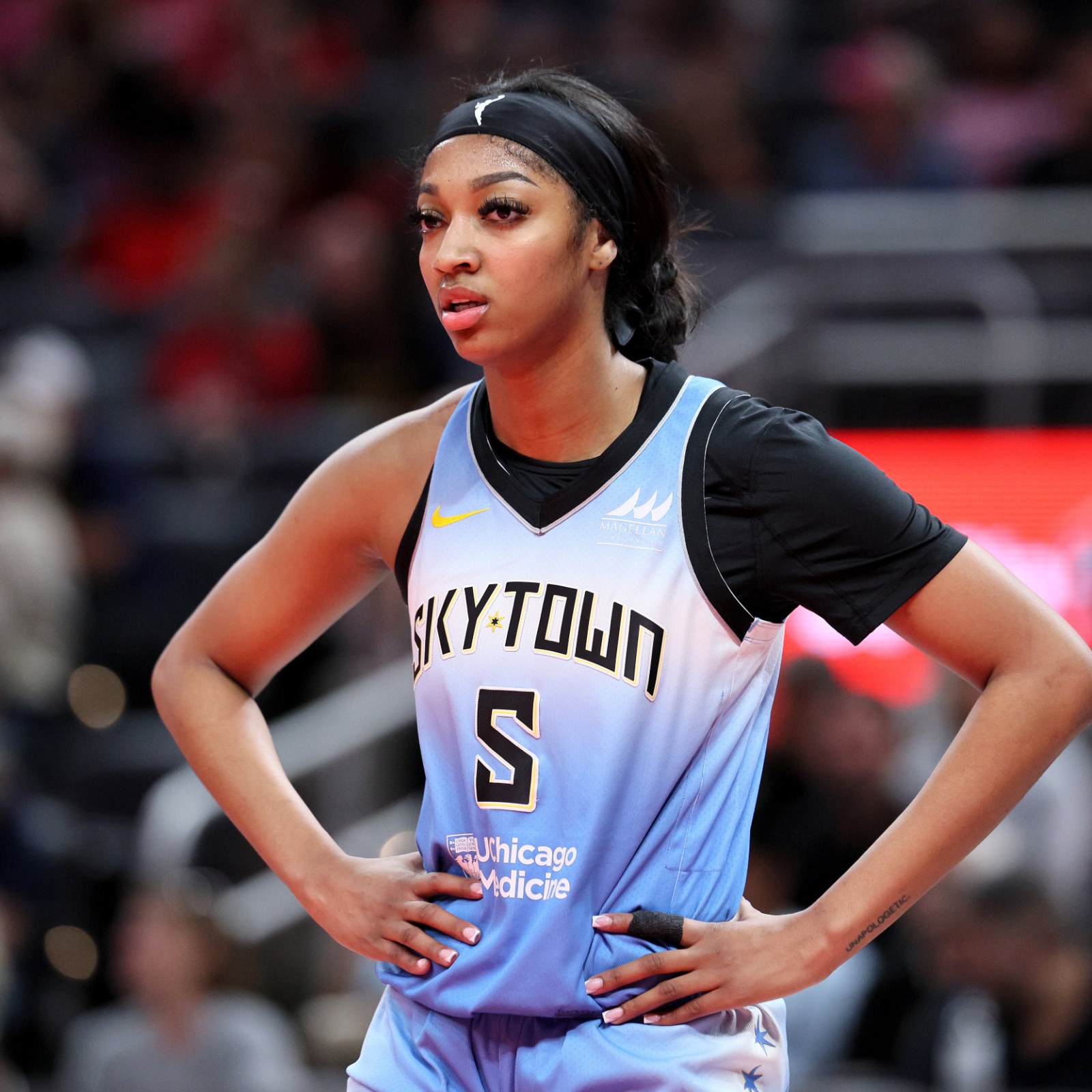 Angel Reese Makes Major WNBA History During Sky-Mercury Matchup - Newsweek