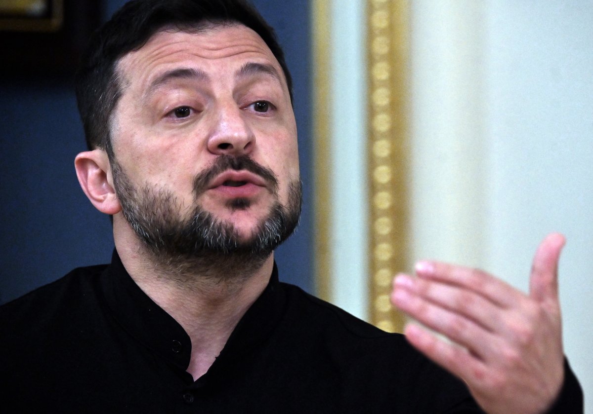 Ukraine's President Volodymyr Zelensky