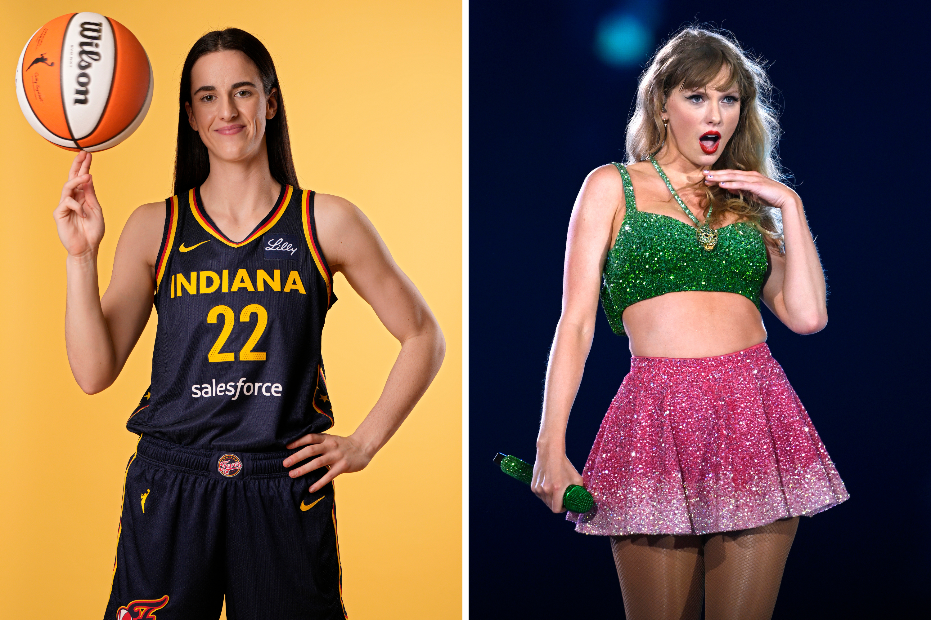 WNBA Star Caitlin Clark Shows Solidarity with Taylor Swift After AMAs Snub