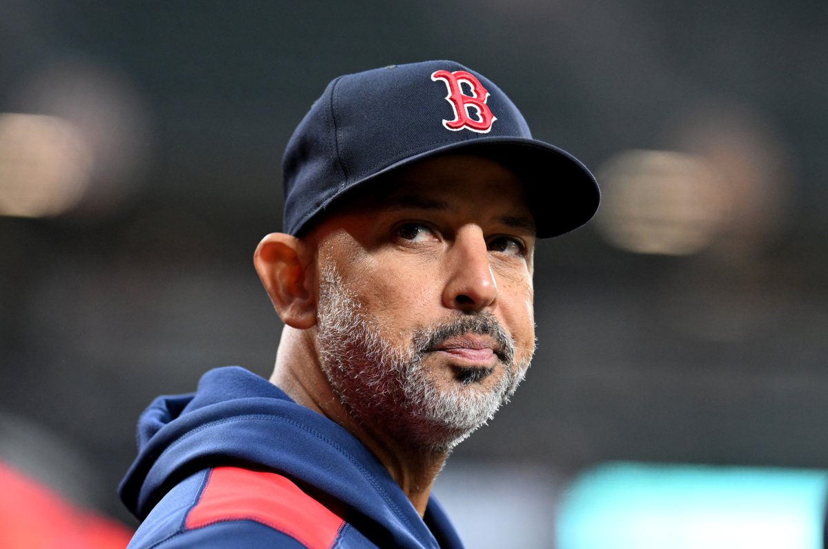 Boston Red Sox manager Alex Cora