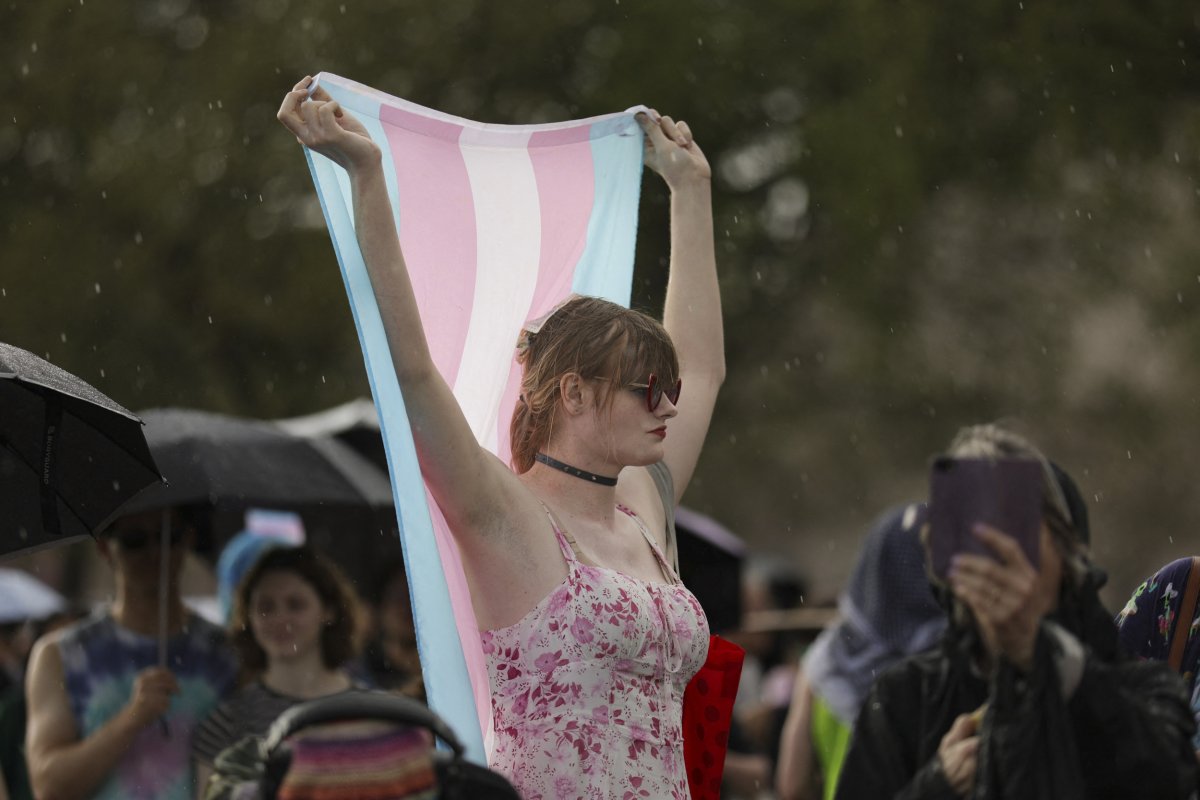 Trans flag