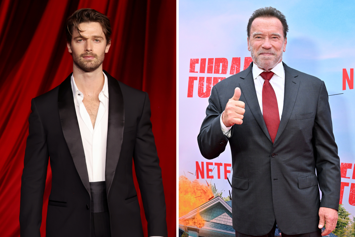 Patrick Schwarzenegger Academy Museum Arnold Schwarzenegger "FUBAR"