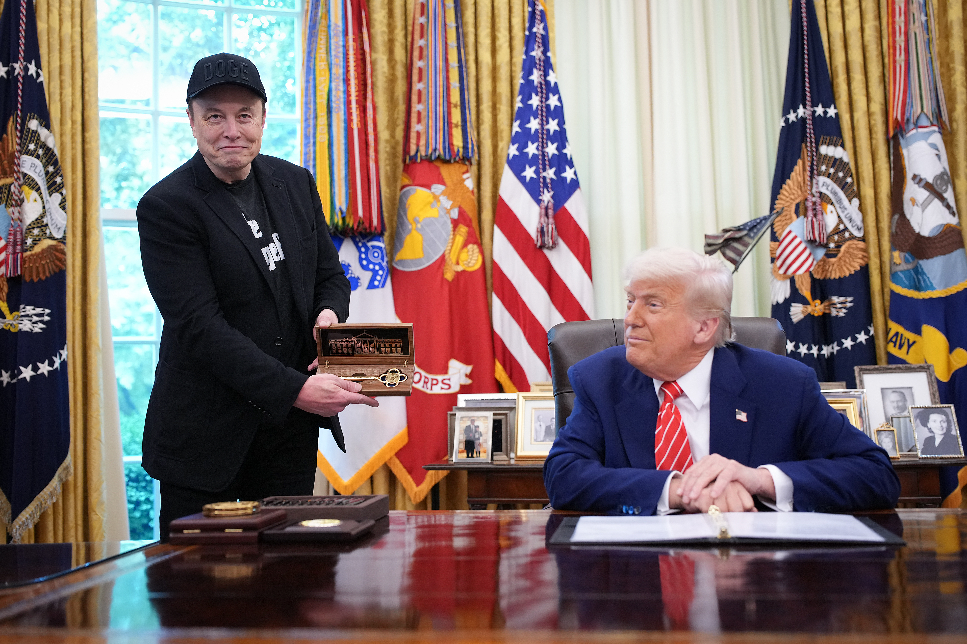 Musk, trump