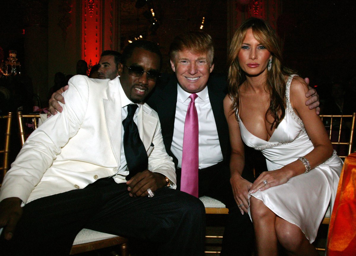 Sean 'Diddy' Combs, Donald dan Melania Trump