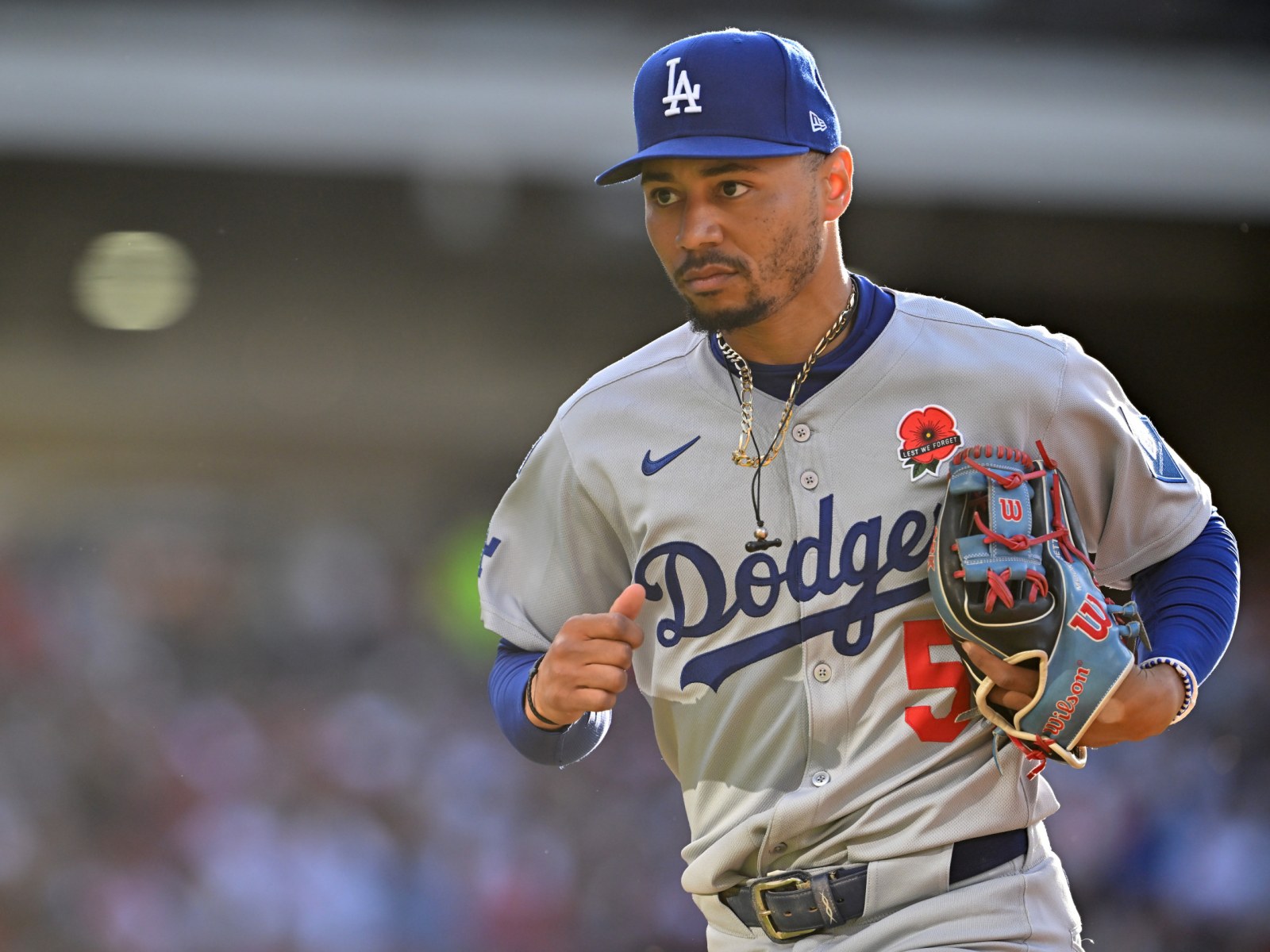 Dodgers' Mookie Betts Has Foot Injury, May Get X-Rays - Newsweek
