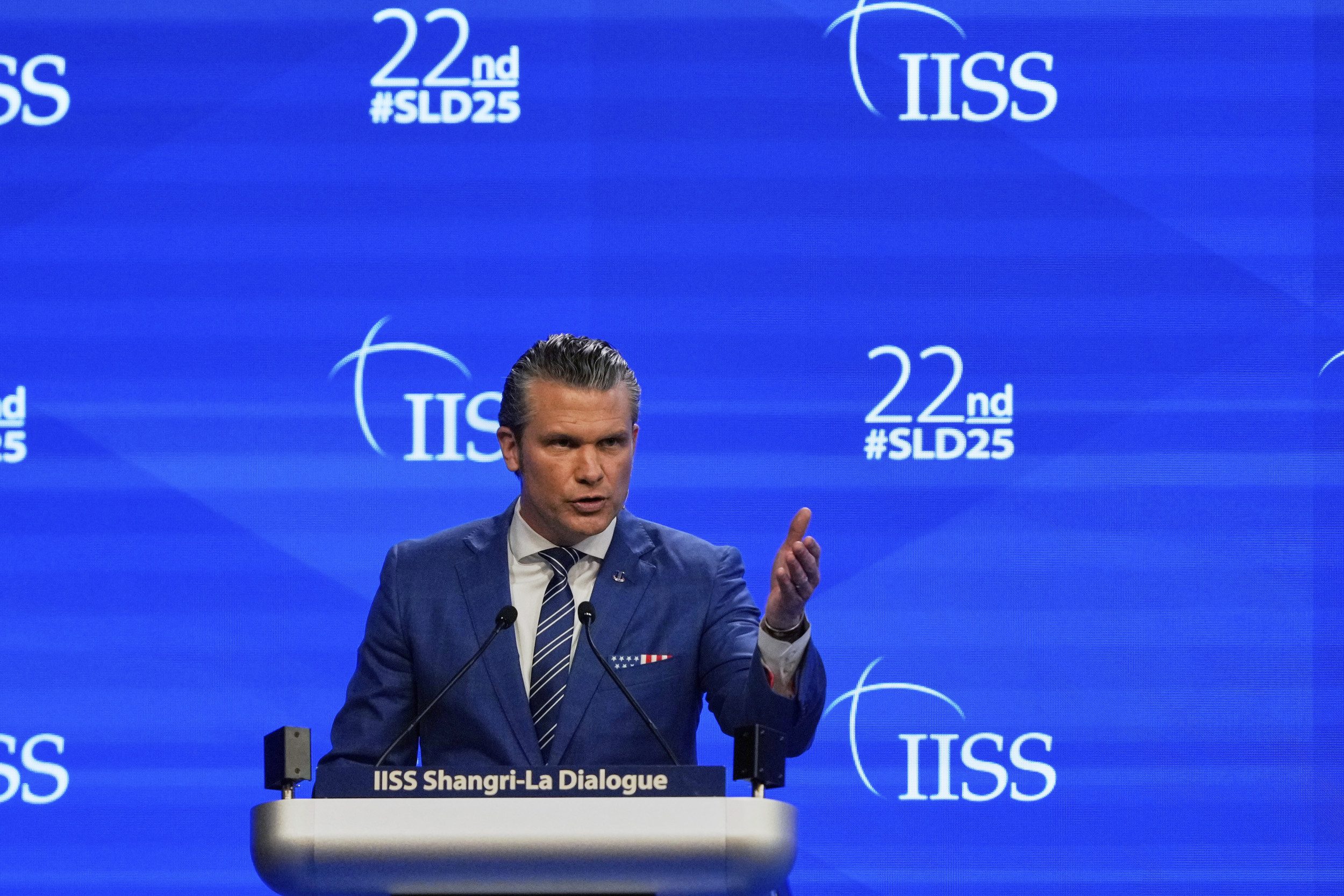 Hegseth throws down gauntlet to China