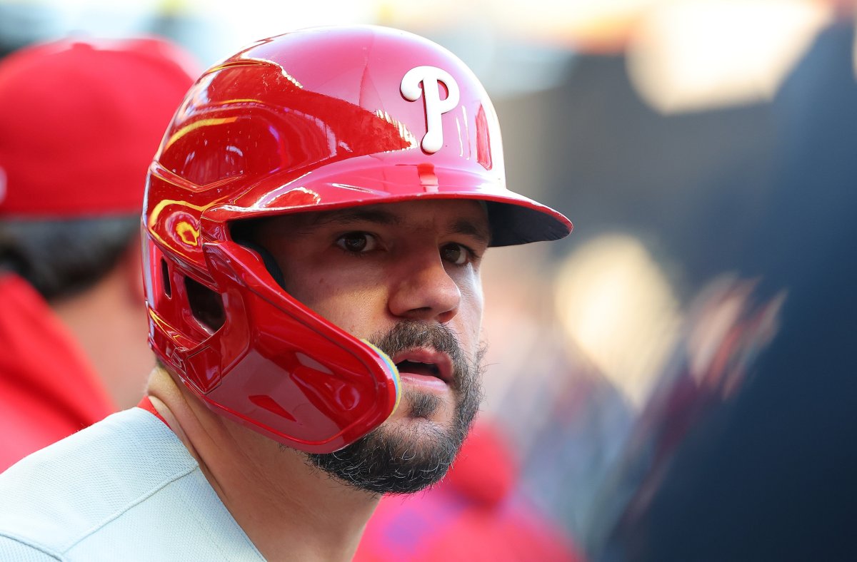 Philadelphia Phillies designated hitter Kyle Schwarber